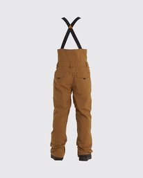 10 Adventure Division Collection North West Stx - Latz-Schneehose für Männer Braun U6PM20BIF0 Billabong