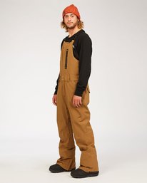 4 Adventure Division Collection North West Stx - Latz-Schneehose für Männer Braun U6PM20BIF0 Billabong