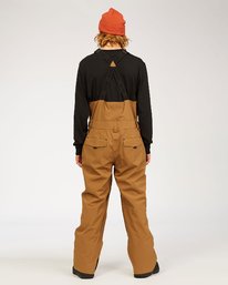 6 Adventure Division Collection North West Stx - Latz-Schneehose für Männer Braun U6PM20BIF0 Billabong