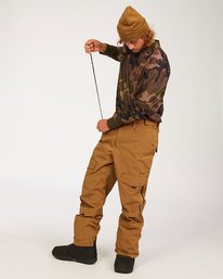 1 Adventure Division Collection Ascent Stx - Pantalones para nieve para Hombre Marron U6PM21BIF0 Billabong