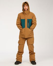 3 Adventure Division Collection Ascent Stx - Pantalones para nieve para Hombre Marron U6PM21BIF0 Billabong