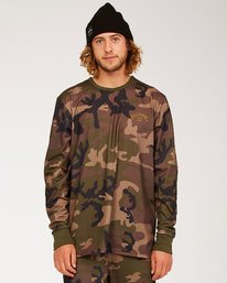 0 Operator Tech - Camiseta interior para Hombre Camo U6SM28BIF0 Billabong