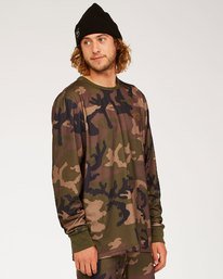 4 Operator Tech - Camiseta interior para Hombre Camo U6SM28BIF0 Billabong