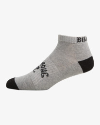 3 Boys Ankle Socks 5 Pack Grey UBBAA00105 Billabong