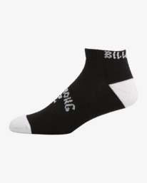 5 Boys Ankle Socks 5 Pack Grey UBBAA00105 Billabong