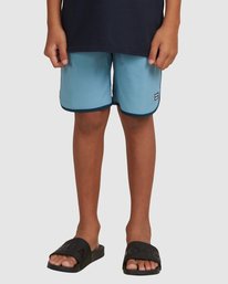 2 Boy's '73 Spinner Lo Tide Boardshorts 18.5" Blue UBBBS00101 Billabong
