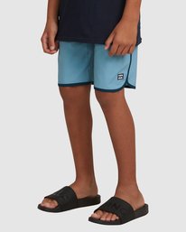 3 Boy's '73 Spinner Lo Tide Boardshorts 18.5" Blue UBBBS00101 Billabong