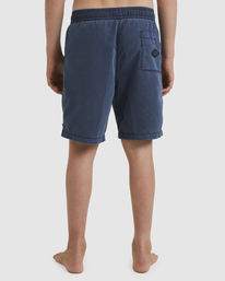 2 Boys 8-16 All Day Overdye Layback Boardshorts 16" Blue UBBBS00109 Billabong