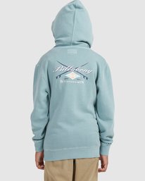 billabong, Boy's Bong Days Pop Pullover Hoodie, LIGHT MARINE (ble0) BONG DAYS POP HOOD UBBFT00106