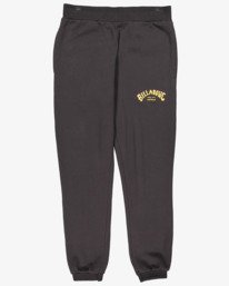 4 Boy's Core Arch Track Sweatpants Black UBBNP00101 Billabong