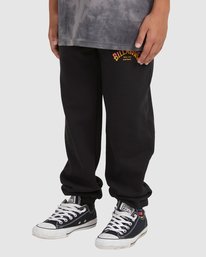 1 Boy's Core Arch Track Sweatpants Black UBBNP00101 Billabong