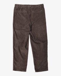 5 Larry Straight Corduroy Pants Black UBBNP00126 Billabong