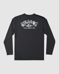 4 Boys 8-16 Ransom Rash Vest Black UBBWR03002 Billabong