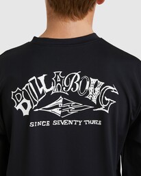 3 Boys 8-16 Ransom Rash Vest Black UBBWR03002 Billabong