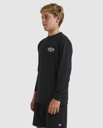 1 Boys 8-16 Ransom Rash Vest Black UBBWR03002 Billabong
