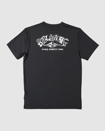 4 BOYS RANSOM LF SS Black UBBWR03003 Billabong