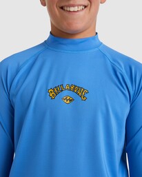 2 Boys 8-16 Straya Rash Vest Blue UBBWR03004 Billabong