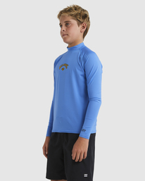 1 Boys 8-16 Straya Rash Vest Blue UBBWR03004 Billabong