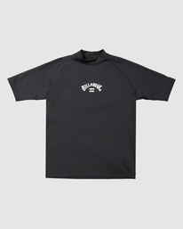4 Boys 8-16 All Day Arch Rash Vest Black UBBWR03009 Billabong