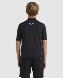 2 Boys 8-16 All Day Arch Rash Vest Black UBBWR03009 Billabong