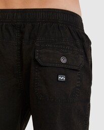 4 MARIO STRETCH ELASTIC Black UBBWS00106 Billabong