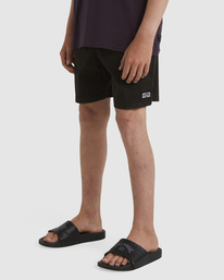 3 MARIO STRETCH ELASTIC Black UBBWS00106 Billabong