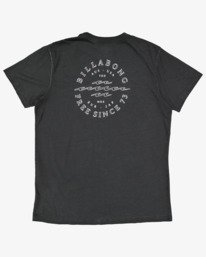 7 Boy's Big Wave Dan Short Sleeve T-Shirt Black UBBZT00117 Billabong