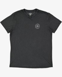 6 Boy's Big Wave Dan Short Sleeve T-Shirt Black UBBZT00117 Billabong