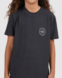 5 Boy's Big Wave Dan Short Sleeve T-Shirt Black UBBZT00117 Billabong