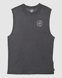 5 Boys 8-16 Big Wave Daz Muscle Tank Top Black UBBZT00151 Billabong