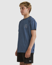 1 Big Wave Daz T-Shirt Blue UBBZT00183 Billabong