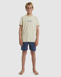 4 BOYS ARCH DAYS SS Beige UBBZT00190 Billabong