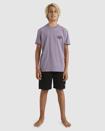 4 Boys 8-16 Tribe Core T-Shirt Purple UBBZT00206 Billabong