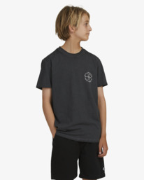 0 Boys 8-16 Big Wave Daz T-Shirt Black UBBZT00224 Billabong