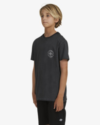 1 Boys 8-16 Big Wave Daz T-Shirt Black UBBZT00224 Billabong