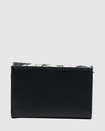 2 Girls Beachcomber Trifold Wallet Black UBGAA00126 Billabong