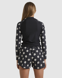 2 Girls 6-14 Flowers In The Sky Swim Shorts Black UBGBS00110 Billabong