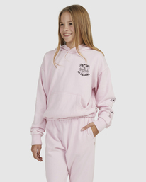 1 Girls 6-14 Bad Lands Pop Hoodie Pink UBGFT00108 Billabong
