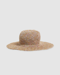 2 Girls 6-14 Rainbow Straw Hat Multicolor UBGHA00119 Billabong