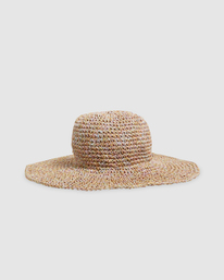 RAINBOW STRAW HAT  UBGHA00119