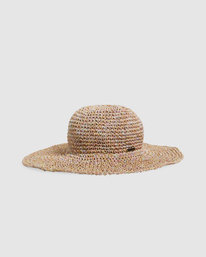 1 Girls 6-14 Rainbow Straw Hat Multicolor UBGHA00119 Billabong
