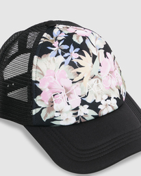 2 Girls 6-14 Beachcomber Trucker Cap Black UBGHA00134 Billabong