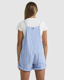 2 Girls 6-14 Catch A Wave Montana Playsuit Blue UBGWD00120 Billabong