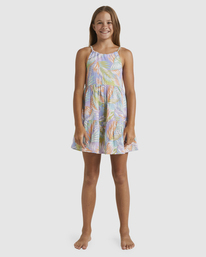 1 Girls 6-14 Tropical Dayz Dress Multicolor UBGWD00121 Billabong