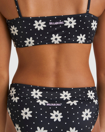 3 Girls 6-14 Flowers In The Sky Tank Bikini Set Black UBGX200107 Billabong