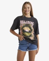 0 Girls 6-14 Best Sunshine T-Shirt Black UBGZT00129 Billabong