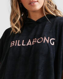 4 Billabong Hooded Towel Black UBJAA00131 Billabong