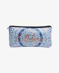 billabong, Skylar Pencil Case, SWEET BLUE (bka0) SKYLAR PENCIL CASE UBJAA00142