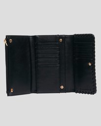 3 Stitch Up Tri-Fold Wallet Black UBJAA00147 Billabong