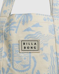 6 Island Sun Tote Bag White UBJBT00214 Billabong